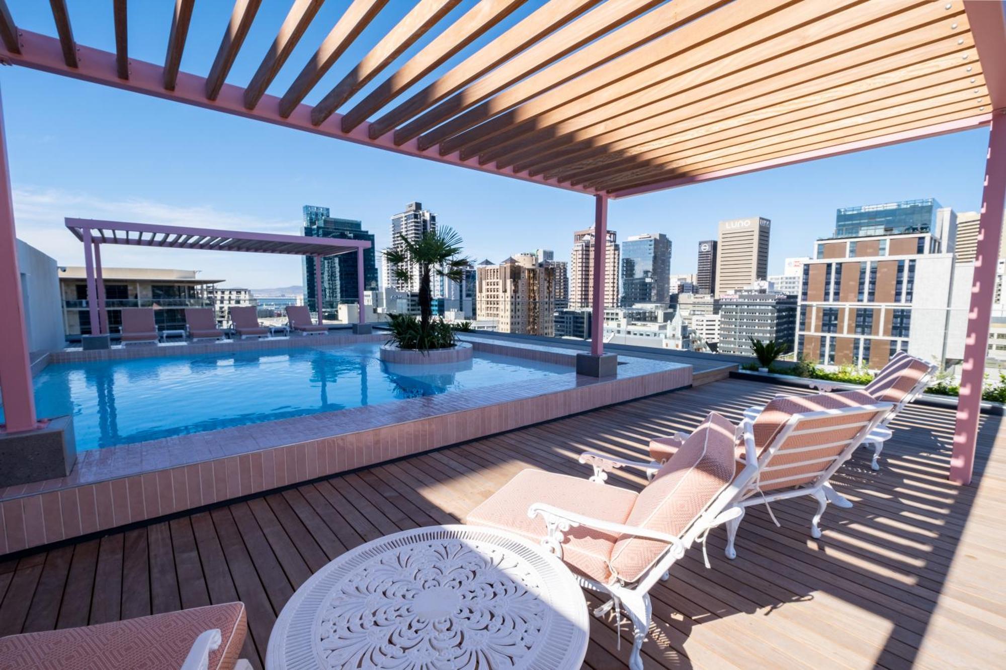 The Rose 204: Studio Apartment With Rooftop Pool 开普敦 外观 照片